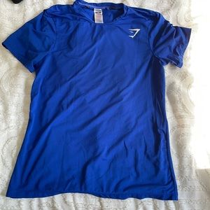 Blue Gymshark T Shirt